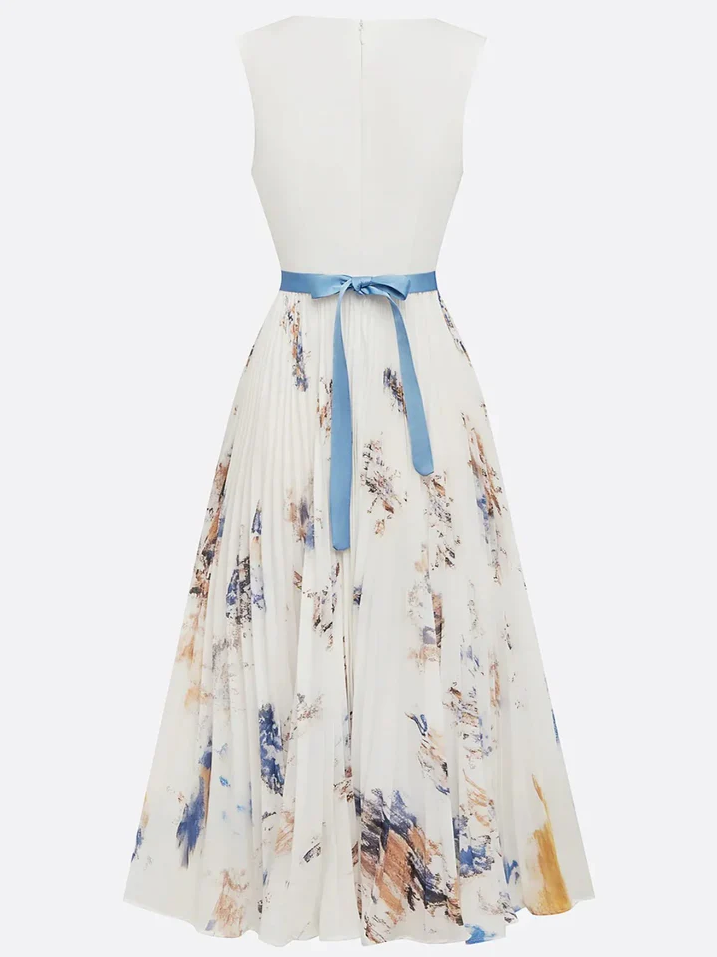 Amara – Elegant Pleated Midi