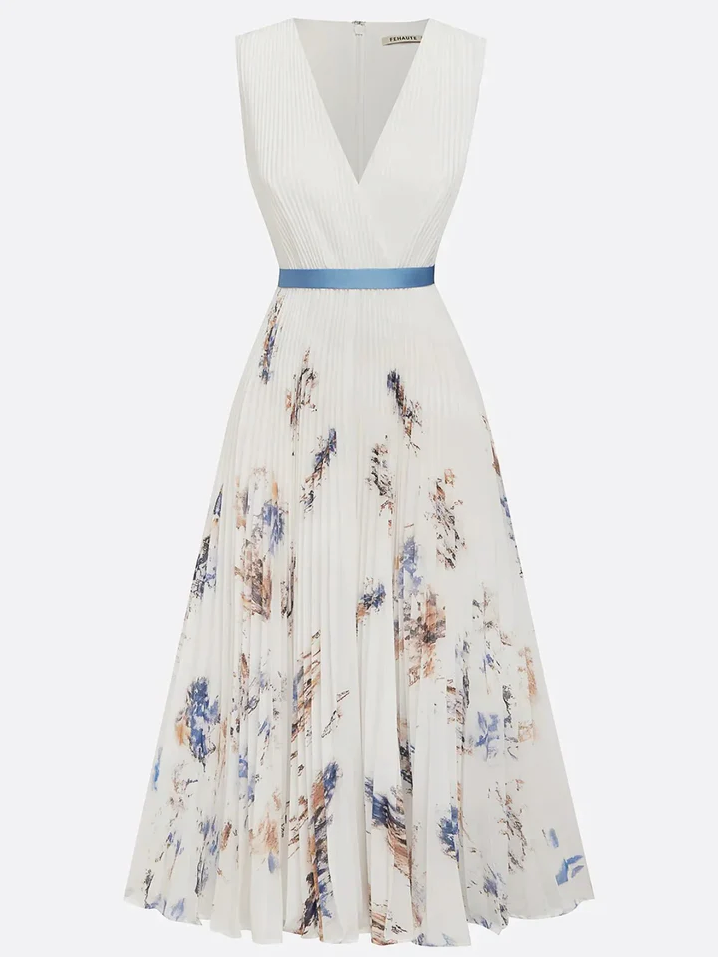 Amara – Elegant Pleated Midi