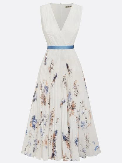 Amara – Elegant Pleated Midi