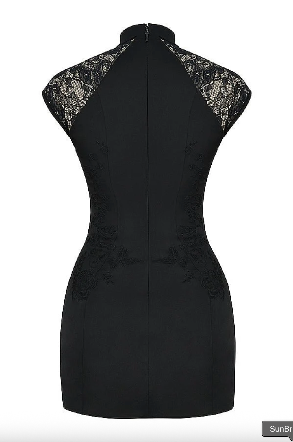 Moonlight Bloom Mini Dress