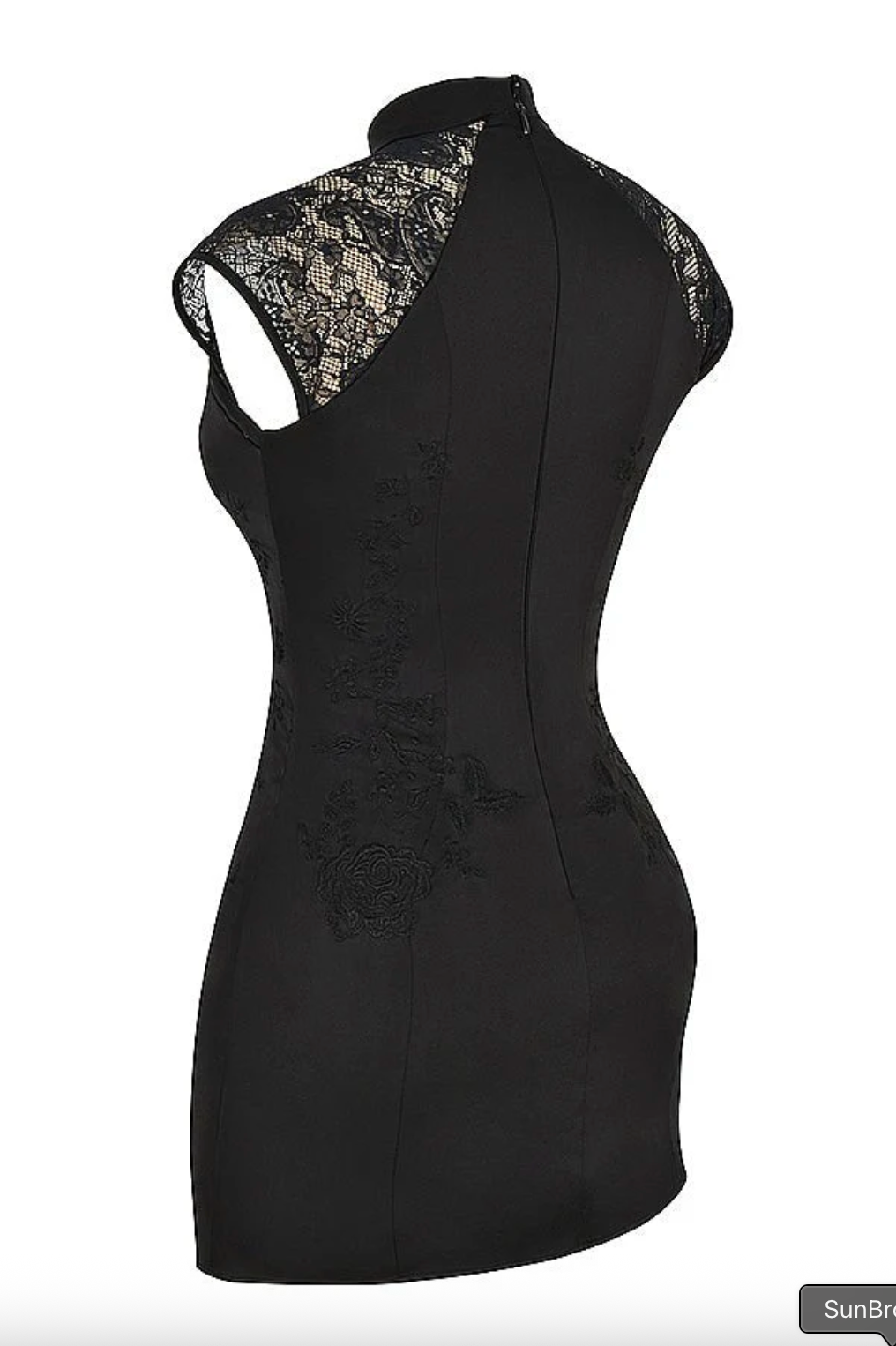 Moonlight Bloom Mini Dress